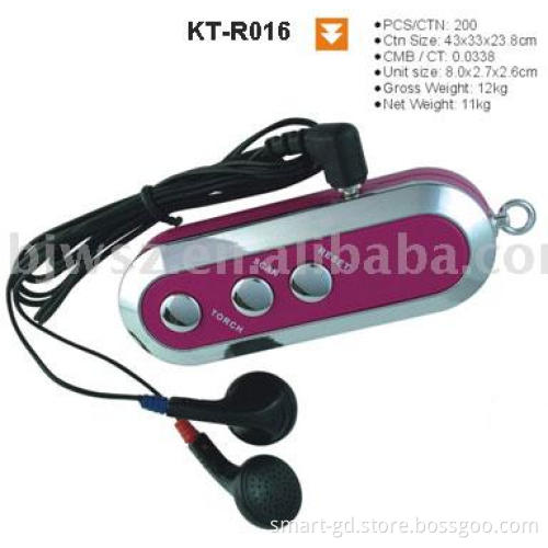mini fm auto scan radio with mp3